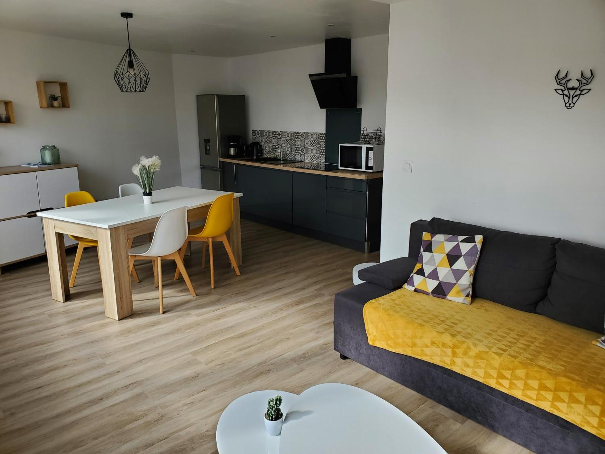 Le Cocon Dieppois - Appt Spacieux Avec Parking Prive 디에프 외부 사진