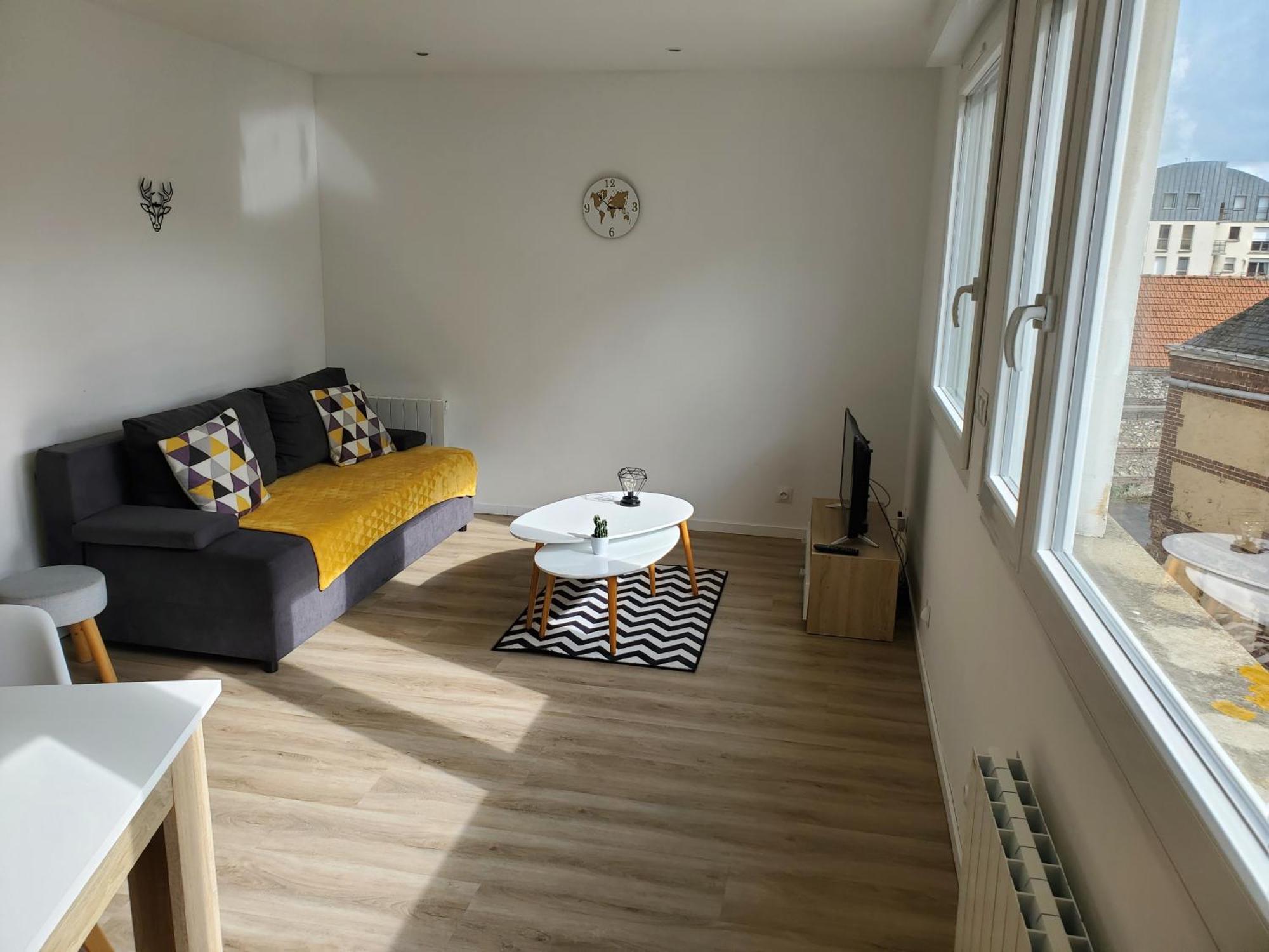 Le Cocon Dieppois - Appt Spacieux Avec Parking Prive 디에프 외부 사진
